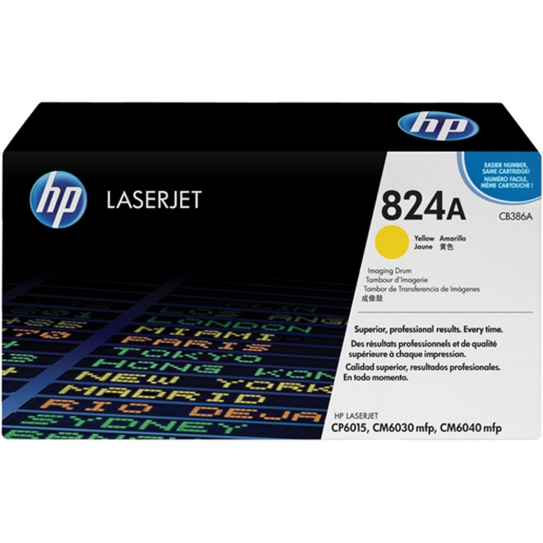 HP toner do Color LaserJet, CB386A, foto válec žlutý, kapacita: 23000 stran