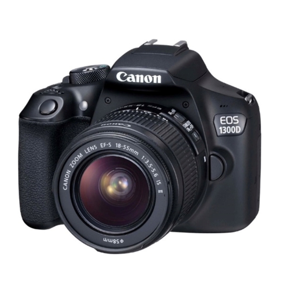 CANON EOS 1300D REFLEX CAMERA BLACK