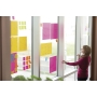 3M Post-it# 654 Super Sticky blo?ky 76x76 mm, fuchsiov#, bal. 6 blo?k/90 l#st