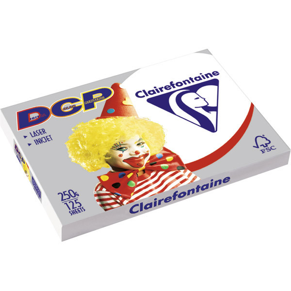 Clairefontaine DCP Papier, A3, 250 g/m², weiss, 125 Blatt