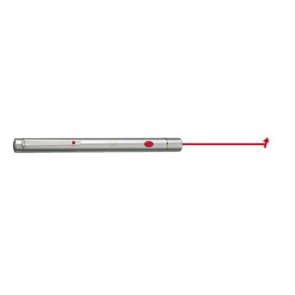 Laserpointer Legamaster LX4, Laserpunkt oder -pfeil, 100m, silberfarben