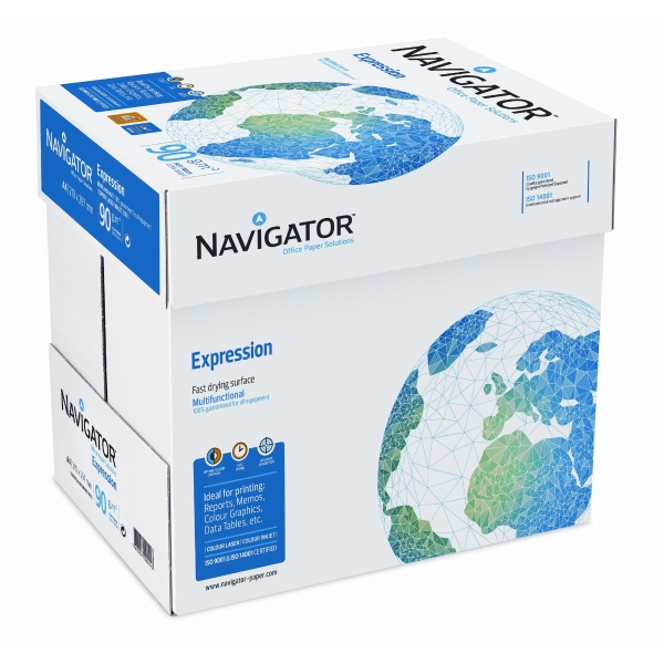 Navigator Expression Papier, A4, 90 g/m², weiss, 500 Blatt