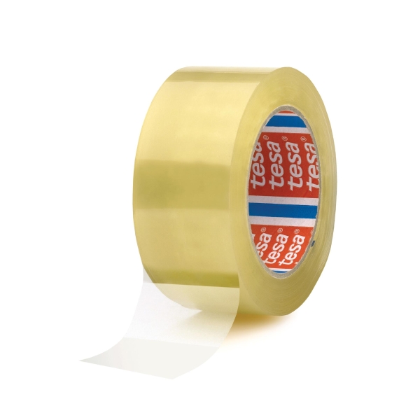 Tesa® standard Packband, 75 mm x 66 m, transparent