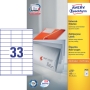 Avery Zweckform Universaletiketten, 70 x 25,4 mm, 33 Etiketten per Blatt