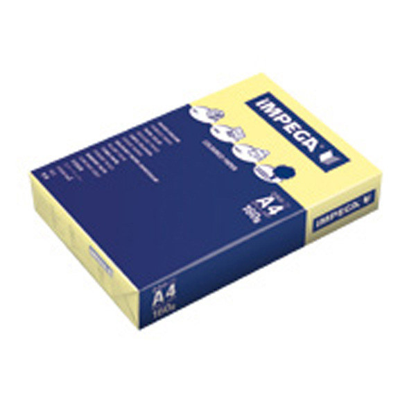 Lyreco Card A4 160Gsm Canary - Pack Of 250 Sheets