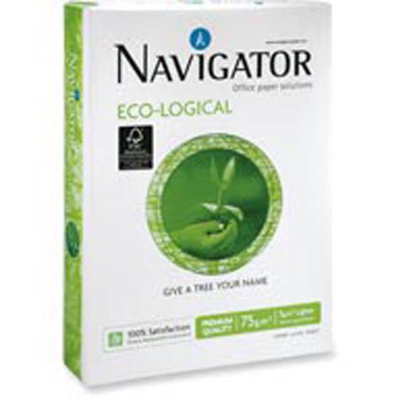 Navigator Eco Paper A3 75 Gram White - Ream Of 500 Sheets