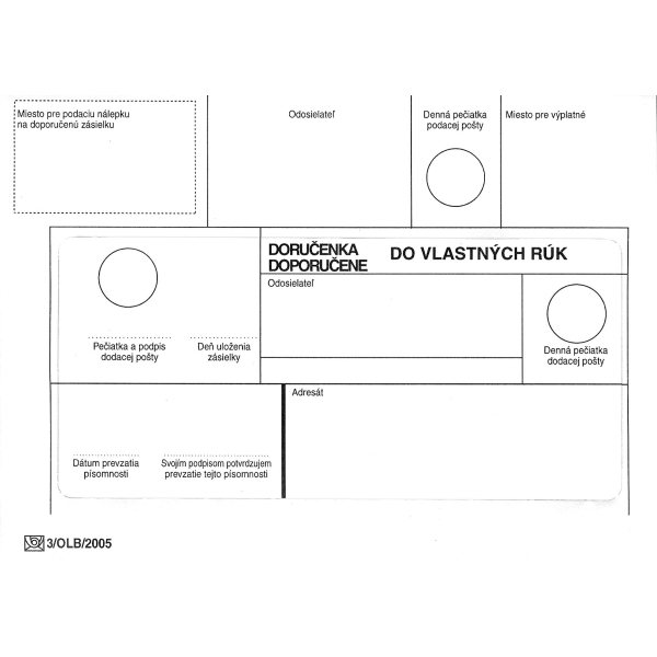 BX1000 KRPA SK ENV CONF W/OUT REPEAT B6