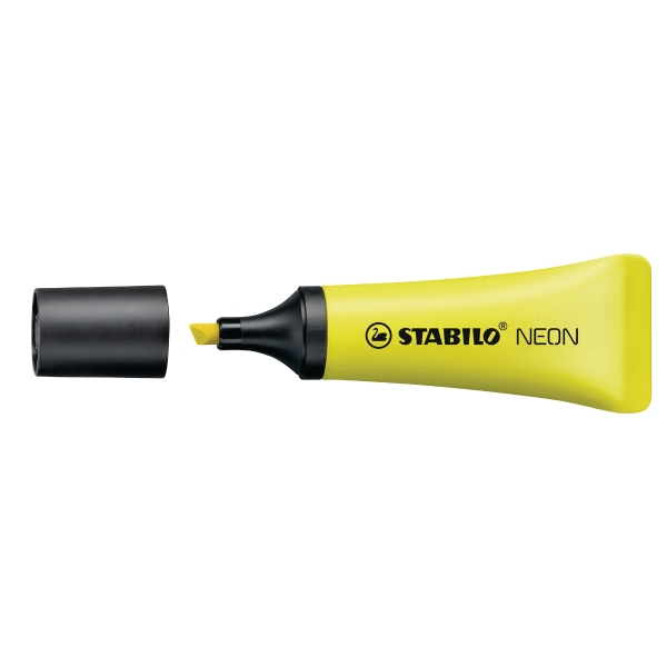 STABILO NEON HIGHLIGHTER YELLOW