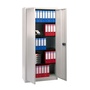 BISLEY E782A04 CUPBOARD 4SHELF L/GRY