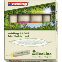 BX4 EDDING 24 ECOLINE H/LIGHTER ASSTED