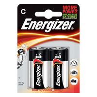 Energizer LR14/C elem, 1,5V, 2 db/csomag