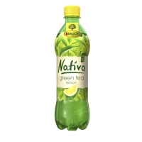 Rauch Nativa zöld tea citrommal 0,5 l, 12 darab/csomag