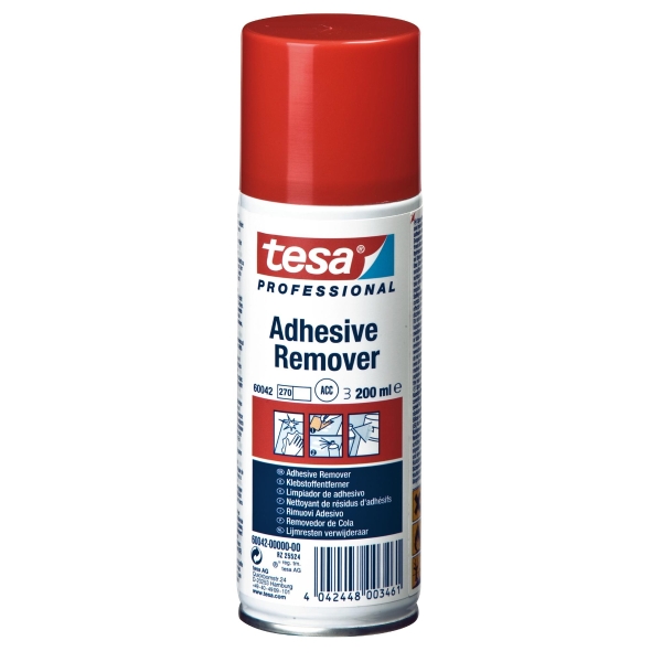 TESA 60042 ADHESIVE REMOVER SPRAY 200ML