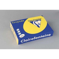 Clairefontaine Trophee 1780 väripaperi A4 80g kullankeltainen, 1 kpl=500 arkkia