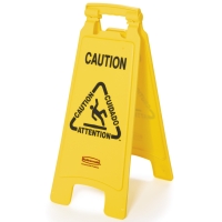 RUBBERMAID WET FLOOR SIGN