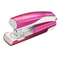 LEITZ NEXXT WOW HALF STRIP STAPLERS 5502 PINK