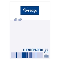 Lyreco luentopaperi A4 ruudut 7x7mm rei itys 8-12, 1 kpl=100 arkkia