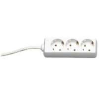 EXTENSION CORD 3-PARTS 1.5M EARTHED