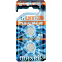 PK2 MAXELL LR1130/V10GA 45MAH BATTERY