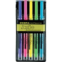 Zebra zazzle korostuskynä viistokärkinen 3,3 , 5 kpl / pakkaus, 5 kpl / pakkaus