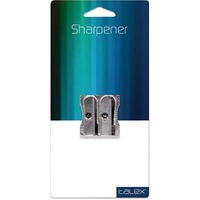 TALEX SHARPENER 2-HOLE METAL BLISTER