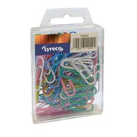 BX100 LYRECO PAPER CLIP PLASTIC 28MM