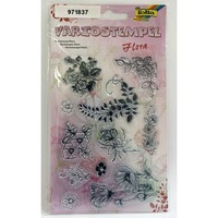 FOLIA 30114 STAMP SET FLORA