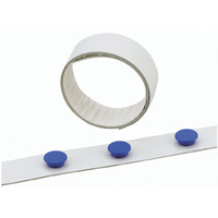 FLEXIBLE MAGNET. LIST 4715-02 5MX35MM WH