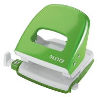 LEITZ 5008 2-HOLE PAPER PUNCH B/GREEN