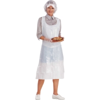 BX100 DELTAPLUS APRONS, ONE SIZE, WHITE