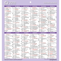 AJASTO SEINAALMANAKKA WALL CALENDAR