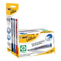 Bic velleda 1701 valkotaulukynä sininen myyntierä 1 kpl=12 kynää + 3 liquid ink