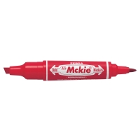 ZEBRA MO150 HI-MCKEE TWIN TIP MARKER BLK