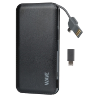 Wave Slim 4000mAh varavirtalähde musta