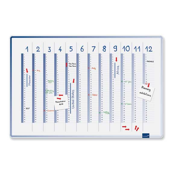 LEGAMASTER ACCENTS LINEAR YEARLY PLANNER COOL