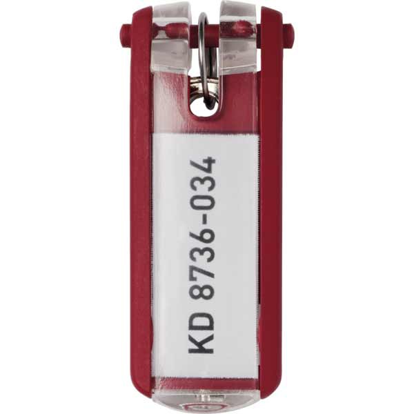 PK6 DURABLE 1957 KEY CLIP RED