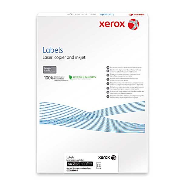 BX800 XEROX M/PURPOSE LABEL 105X71MM