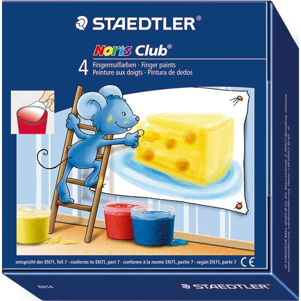 Staedtler Noris Club sormivärisetti värilajitelma, 1 kpl=4 väriä