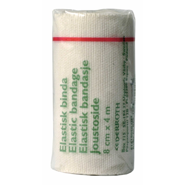 CEDERROTH 1882 ELASTIC BANDAGE 8CMX4M