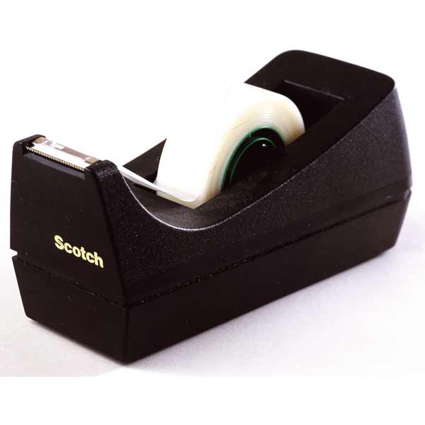 3M C38 TAPE DISPENSER 12-25MM/33 BLACK