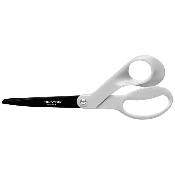 Fiskars Non-stick sakset 21 cm valkoinen