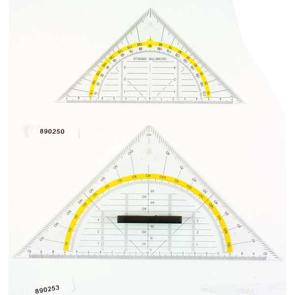 GEOMETRY TRIANGULAR 20CM