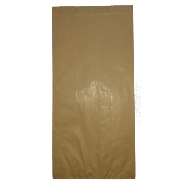 Paperipussi 14 x 8 x 28cm 1-2 kg ruskea, 1 kpl=1000 pussia