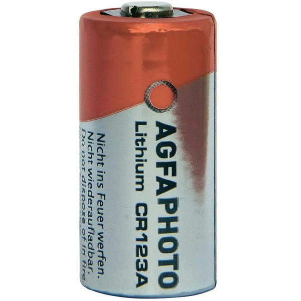 AGFA CR123A PHOTO LITHIUM BATTERY 3V