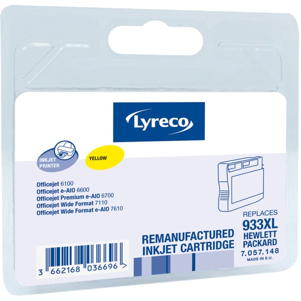 LYRECO I/JET COMP HP933XL CN056A YLLW