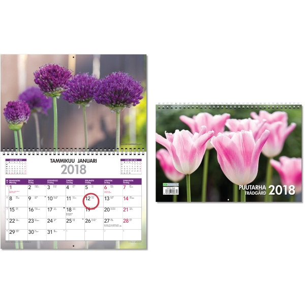 CC GARDEN WALL CALENDAR 300X400MM