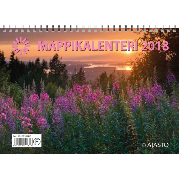 AJASTO MAPPIKALENTERI CALENDAR 250X352