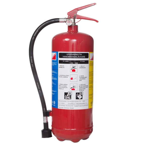 Firetech 27A/183B vaahtosammutin 6L