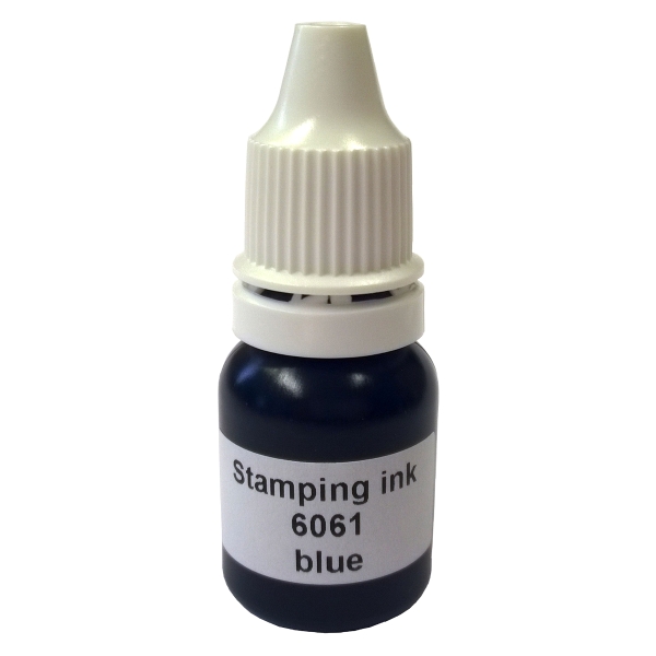 TIP-TOP STAMP INK BOTTLE 10ML BLU