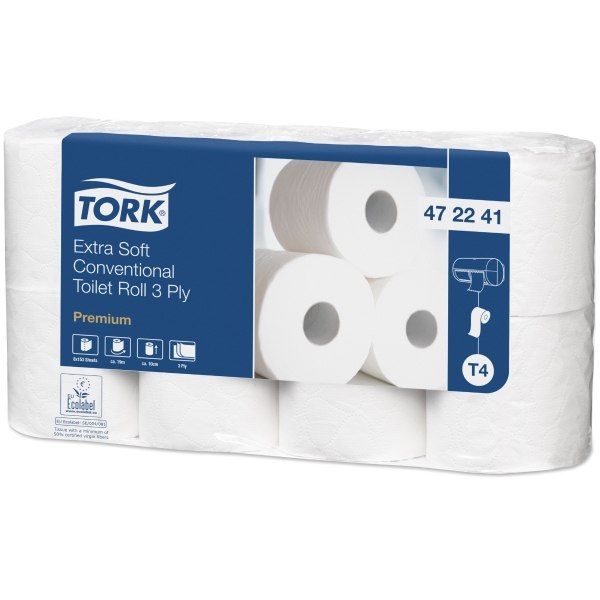 BX40 TORK 472241 TOILET PAPER XSOFT WH